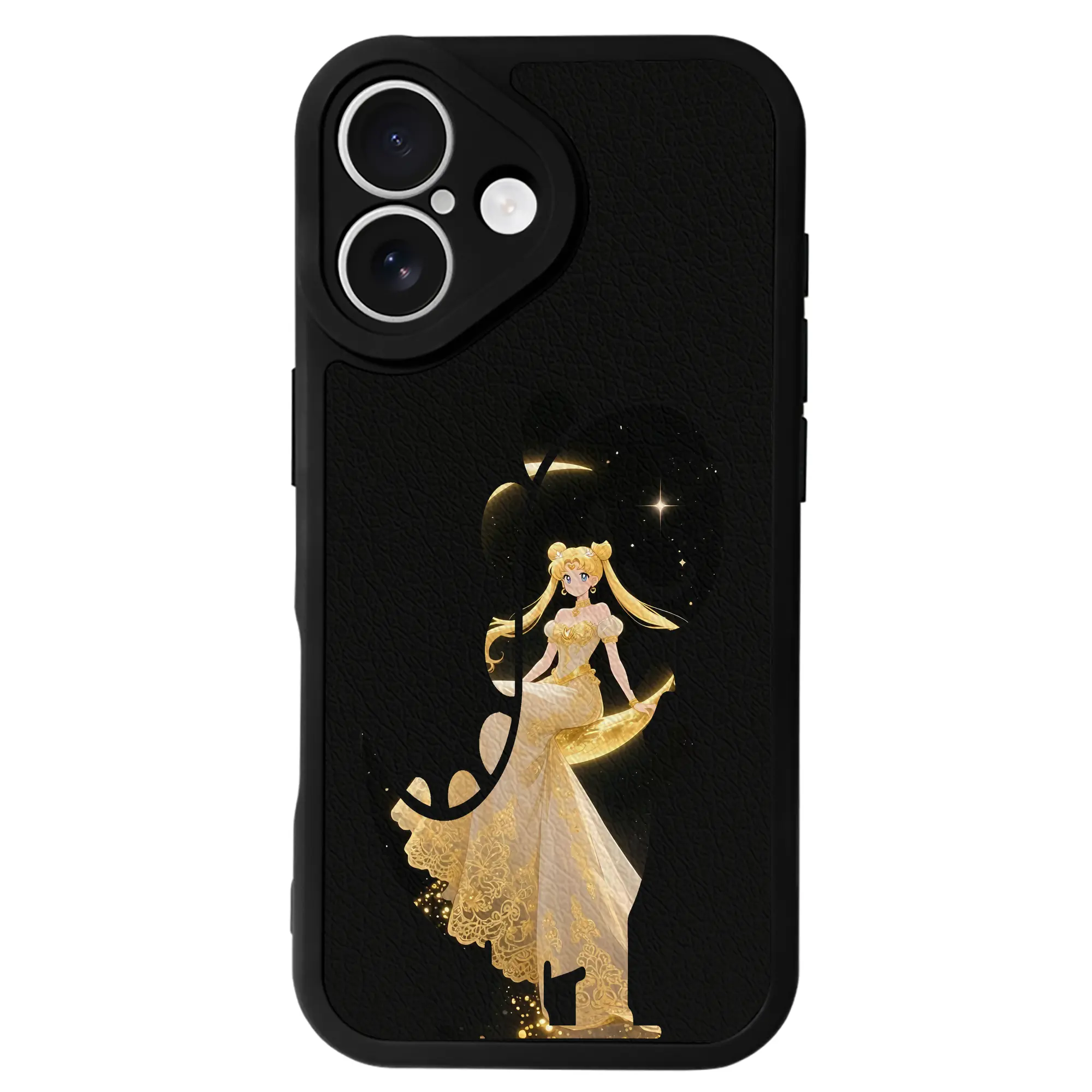 美少女戦士セーラームーン グッズ 月野 うさぎ - IPhone 16シリーズ対応 ・ シリコンスマホケース ・ レザー調 ・ 高精度フィット ・ 耐衝撃 ・ ワイヤレス充電対応 ・ 精密カット